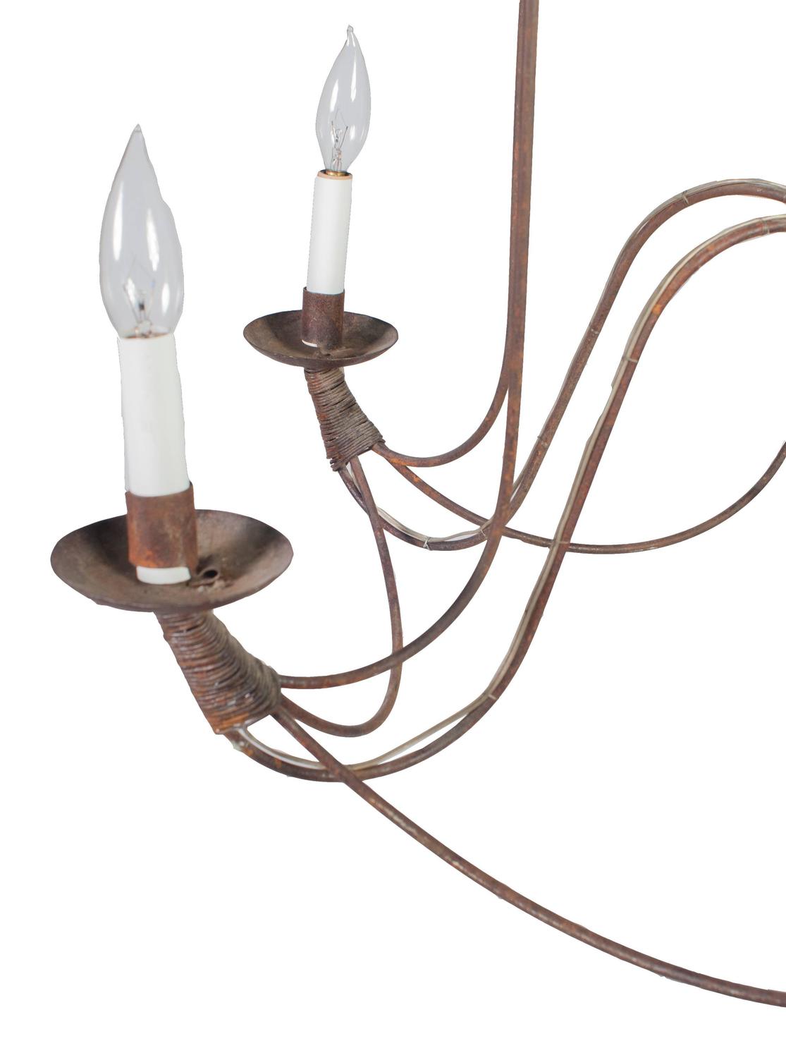French Wire Chandelier For Sale at 1stdibs