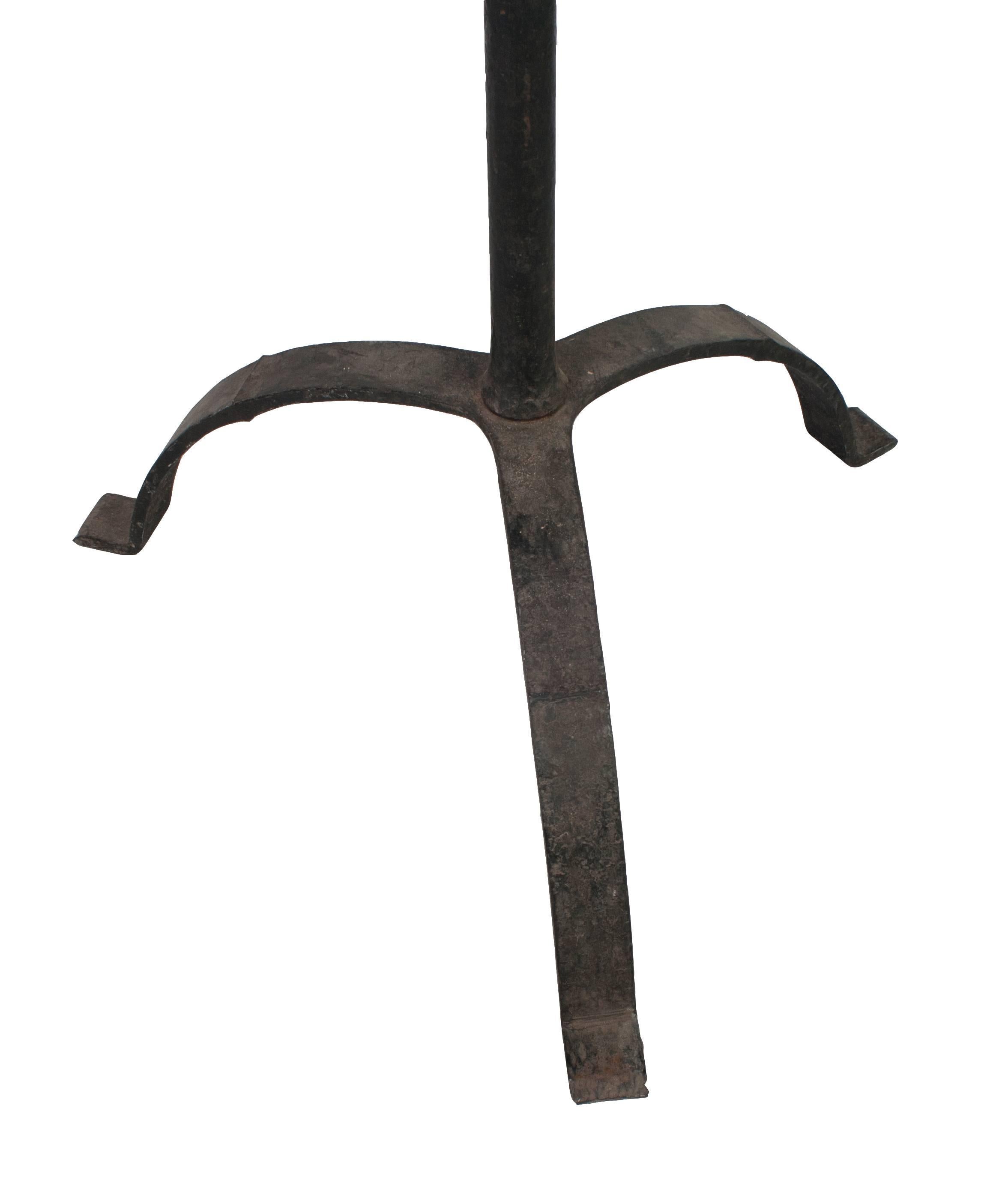 wrought iron candelabra floor standing