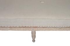 Rare Neoclassical Carved and Painted Griffin Sofa