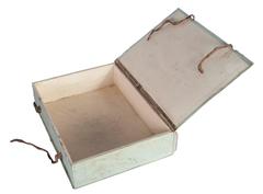 Set of Six Papier Mâché Boxes
