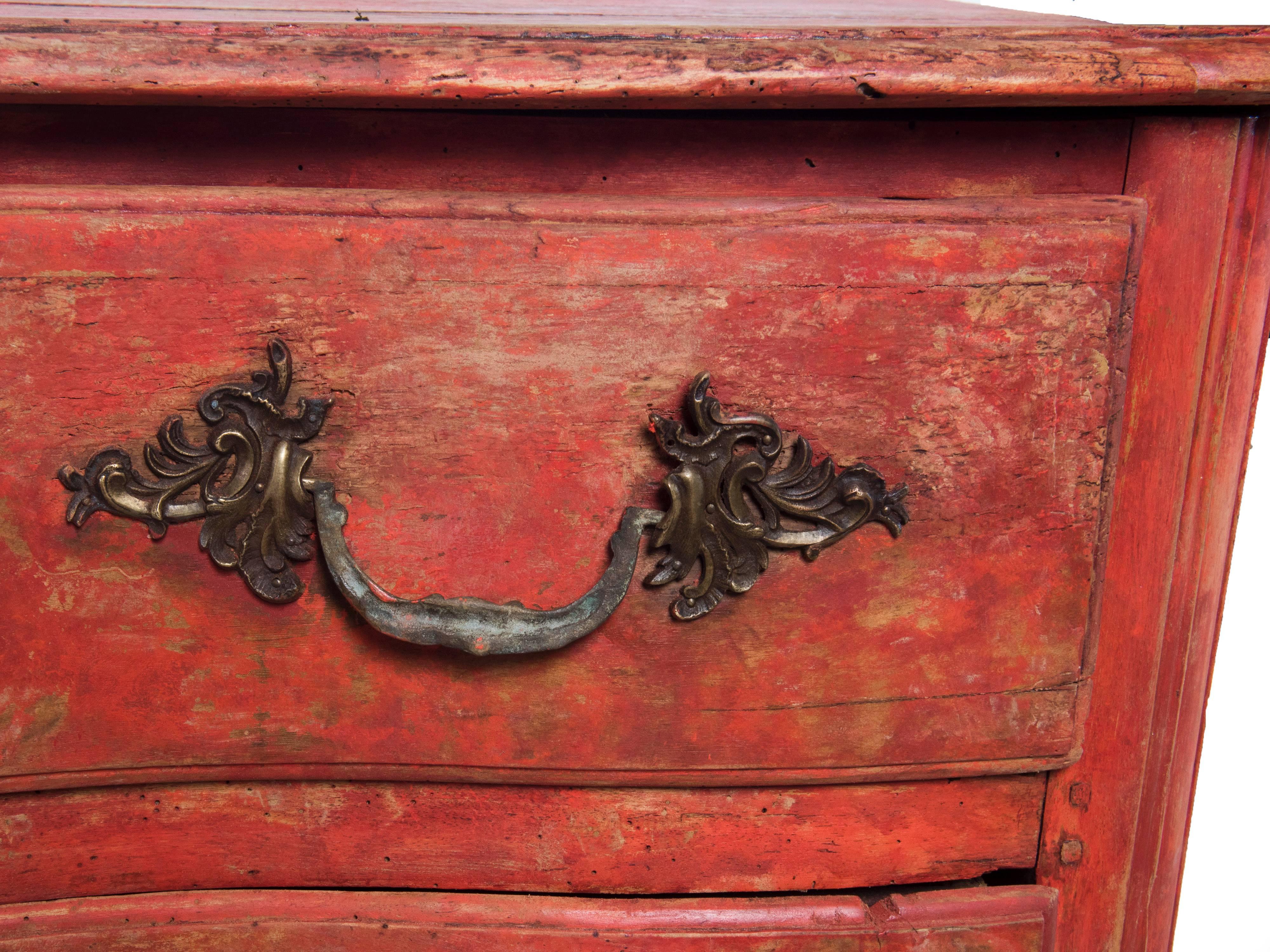 18th Century and Earlier  Danish 18th Century Arbalete Commode For Sale