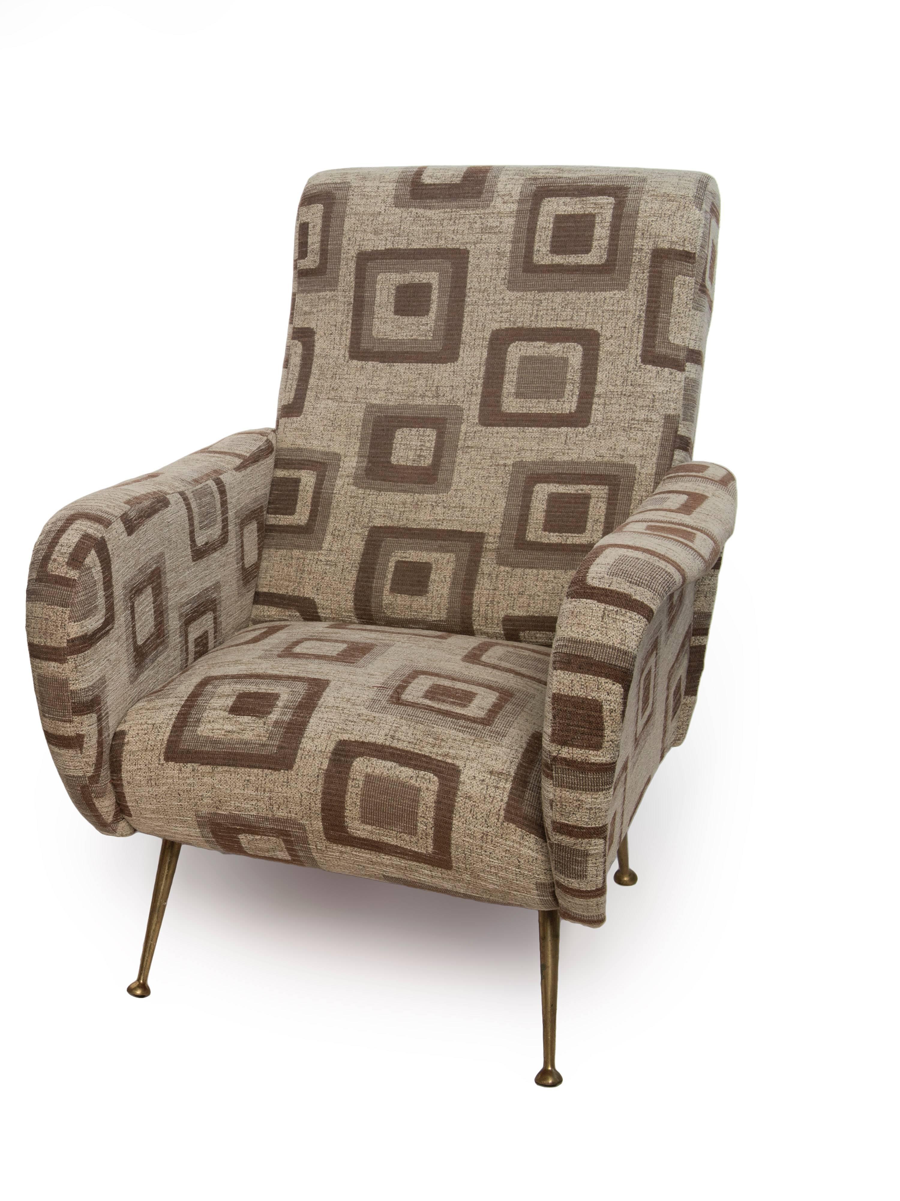 italien Paire de Fauteuils Italiens en vente