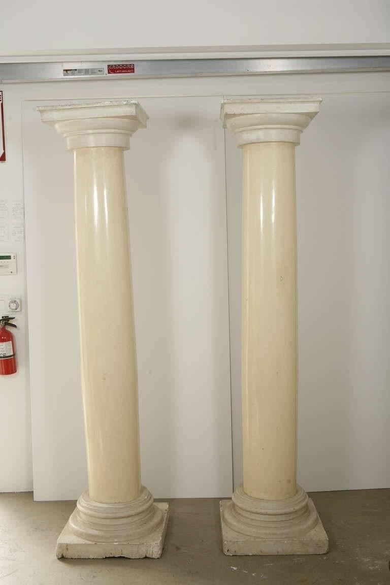 plaster pillars