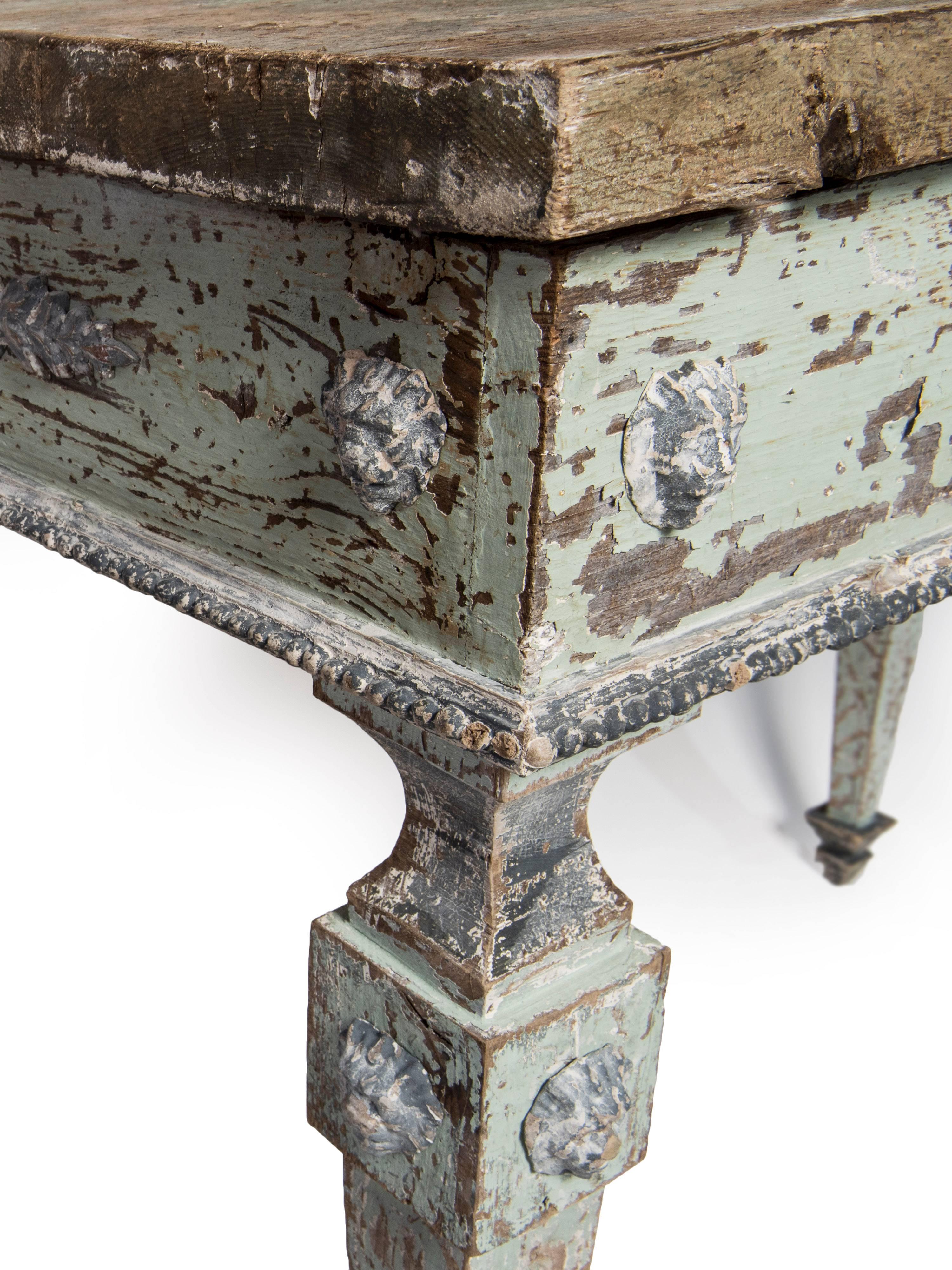 Pair of Hand-Painted Console Tables In Good Condition In Washington, DC