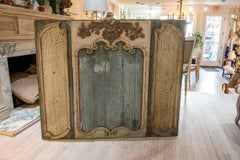 Pannello Boiserie dipinto del XVIII secolo