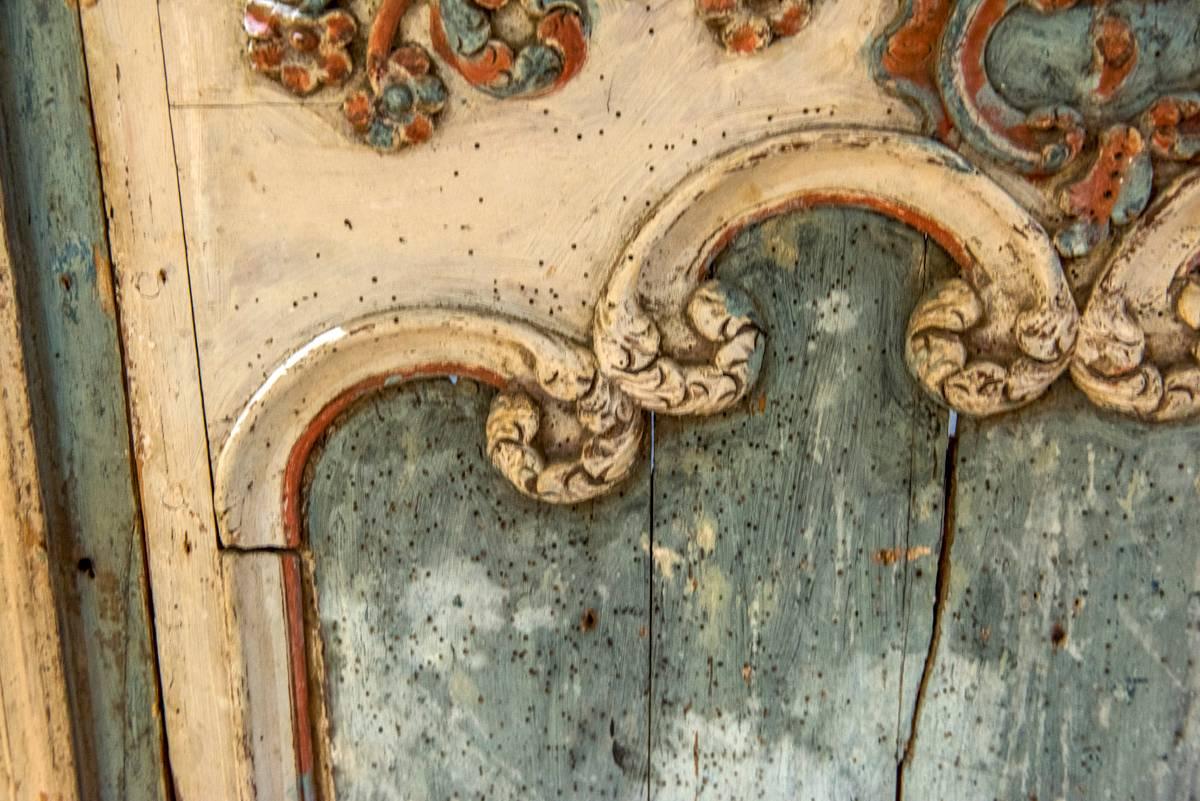 French 18th Century Painted Boiserie Panel