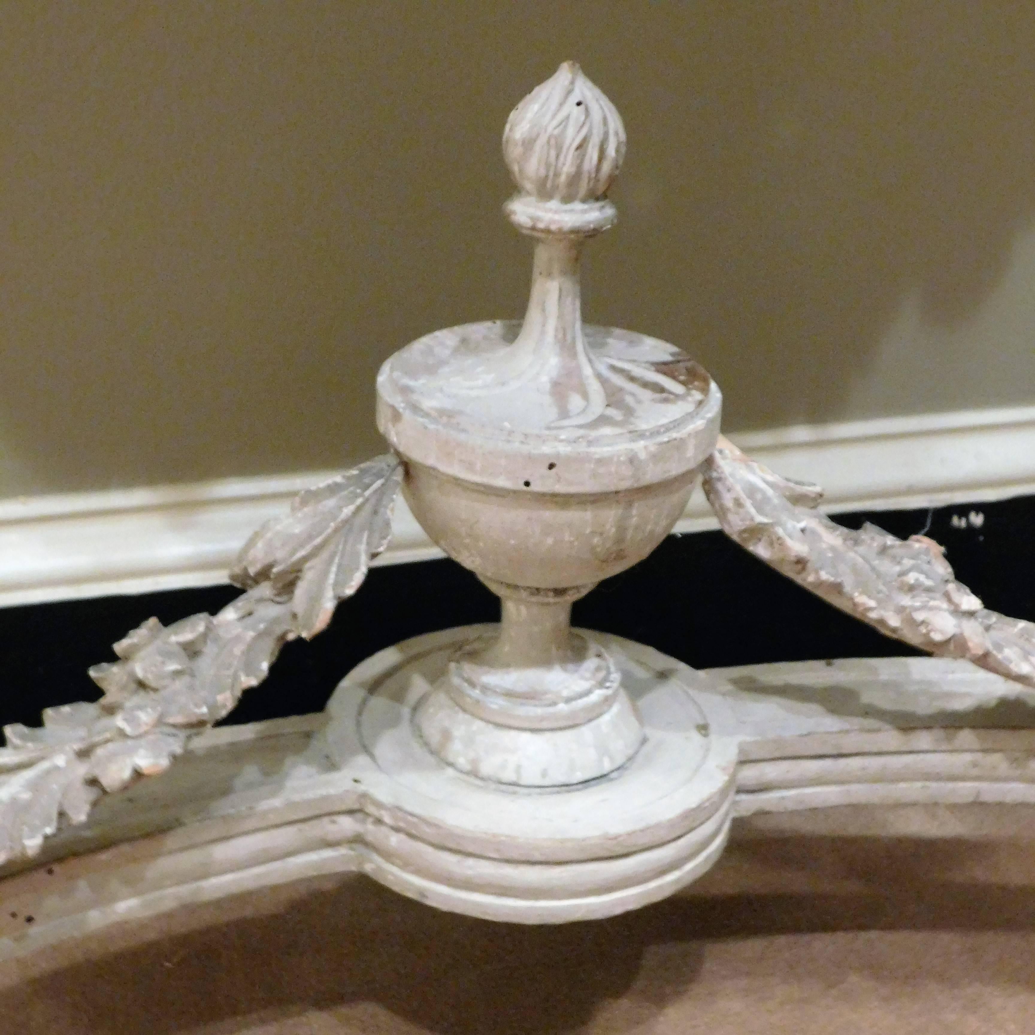 Louis XVI Style Painted Console 5