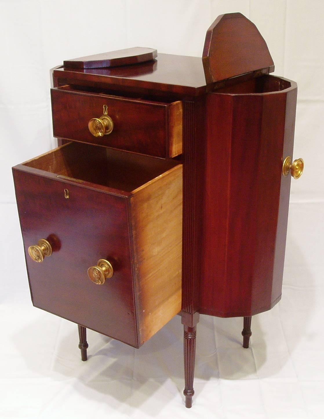 American Federal Work Stand, New England, circa 1805