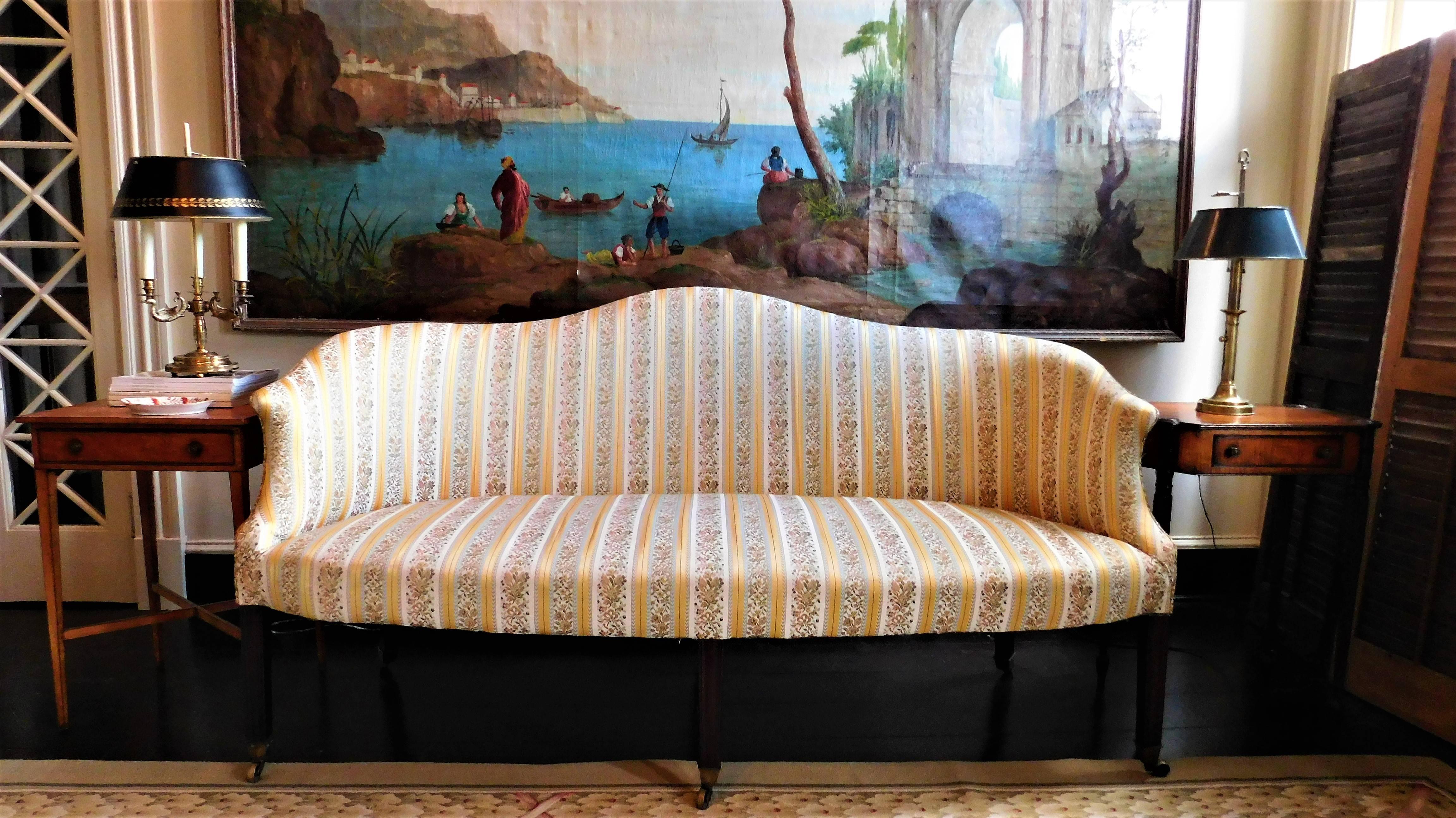 Regency Camelback Sofa, England, circa 1795 For Sale 3