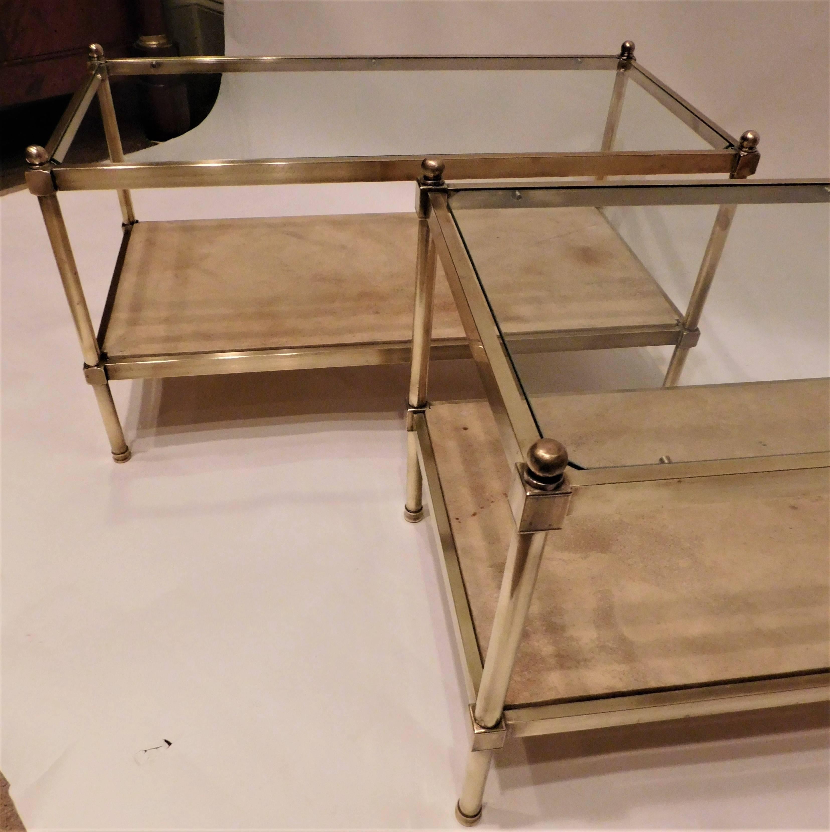 Neoclassical Style Coffee Tables, France, circa 1940 For Sale 1