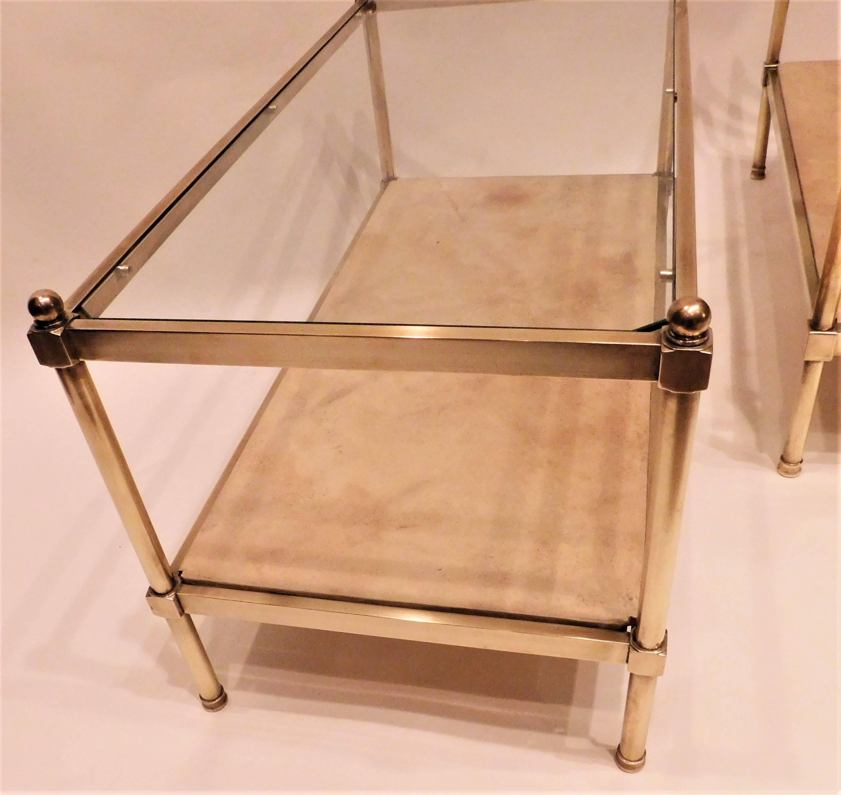 Neoclassical Style Coffee Tables, France, circa 1940 For Sale 4