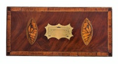 Exceptional George III Inlaid Tea Caddy