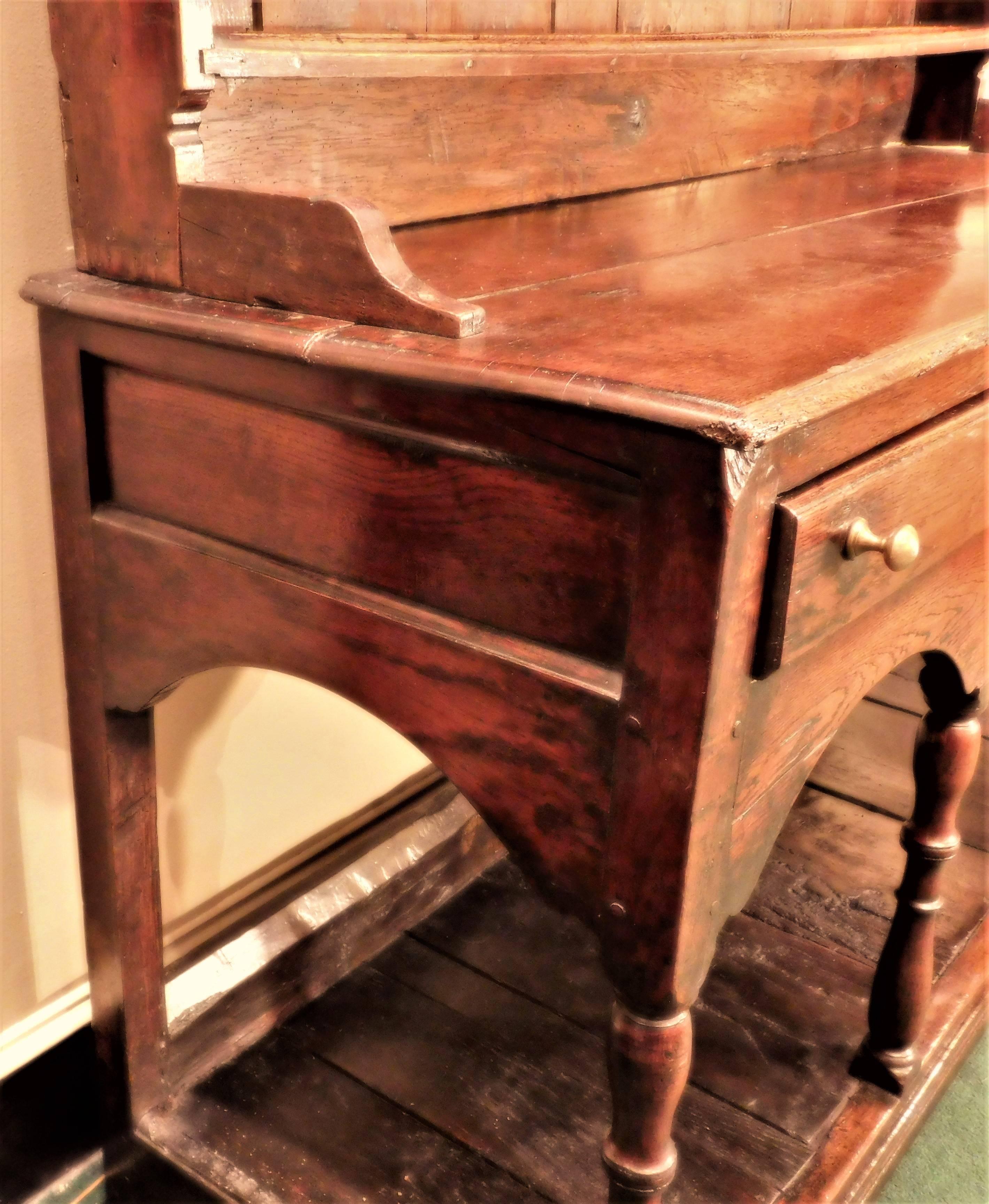 George II Oak Welsh Dresser, United Kingdom, circa 1750 4