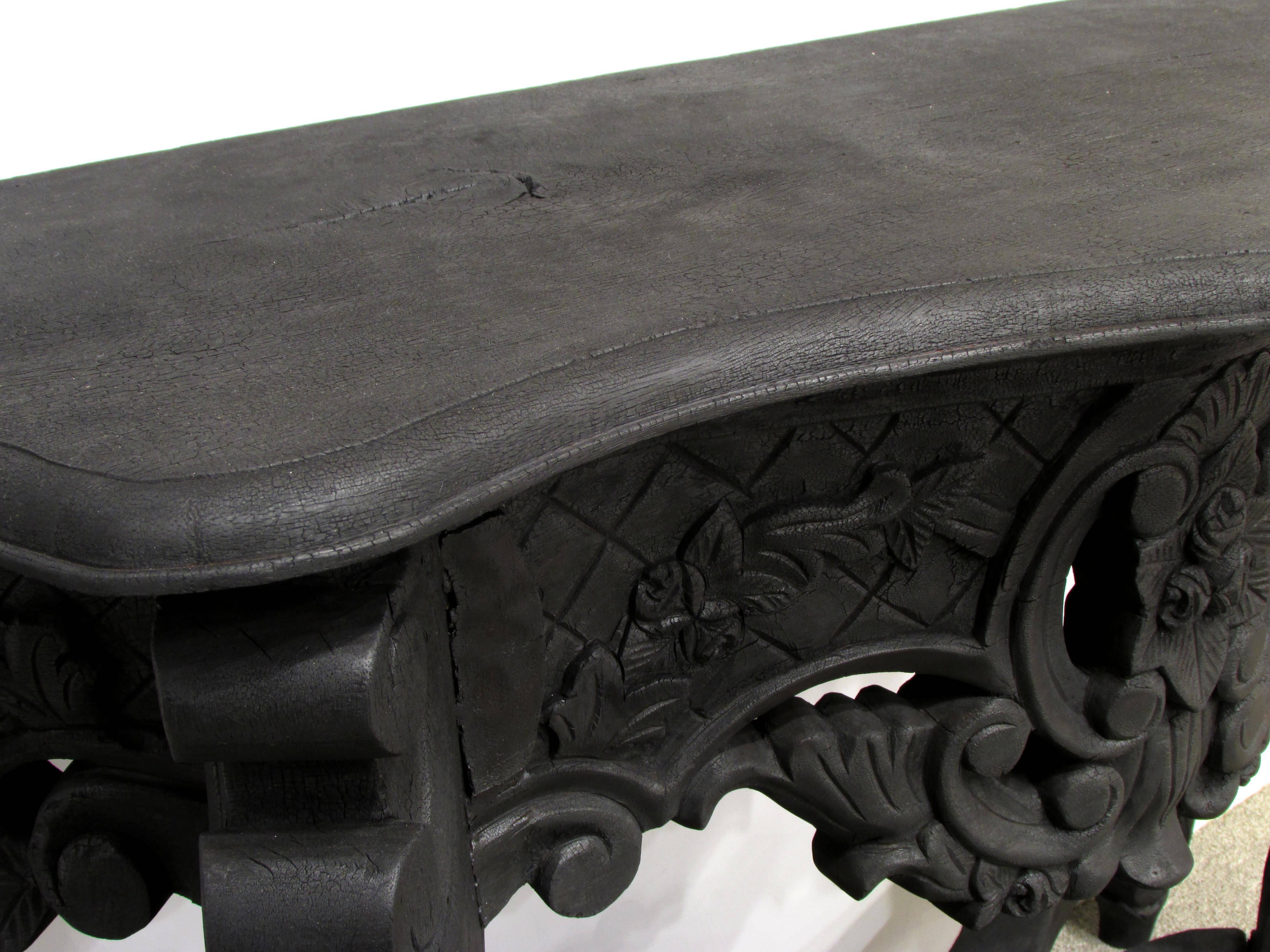 Charred Louis XV Style Console 2