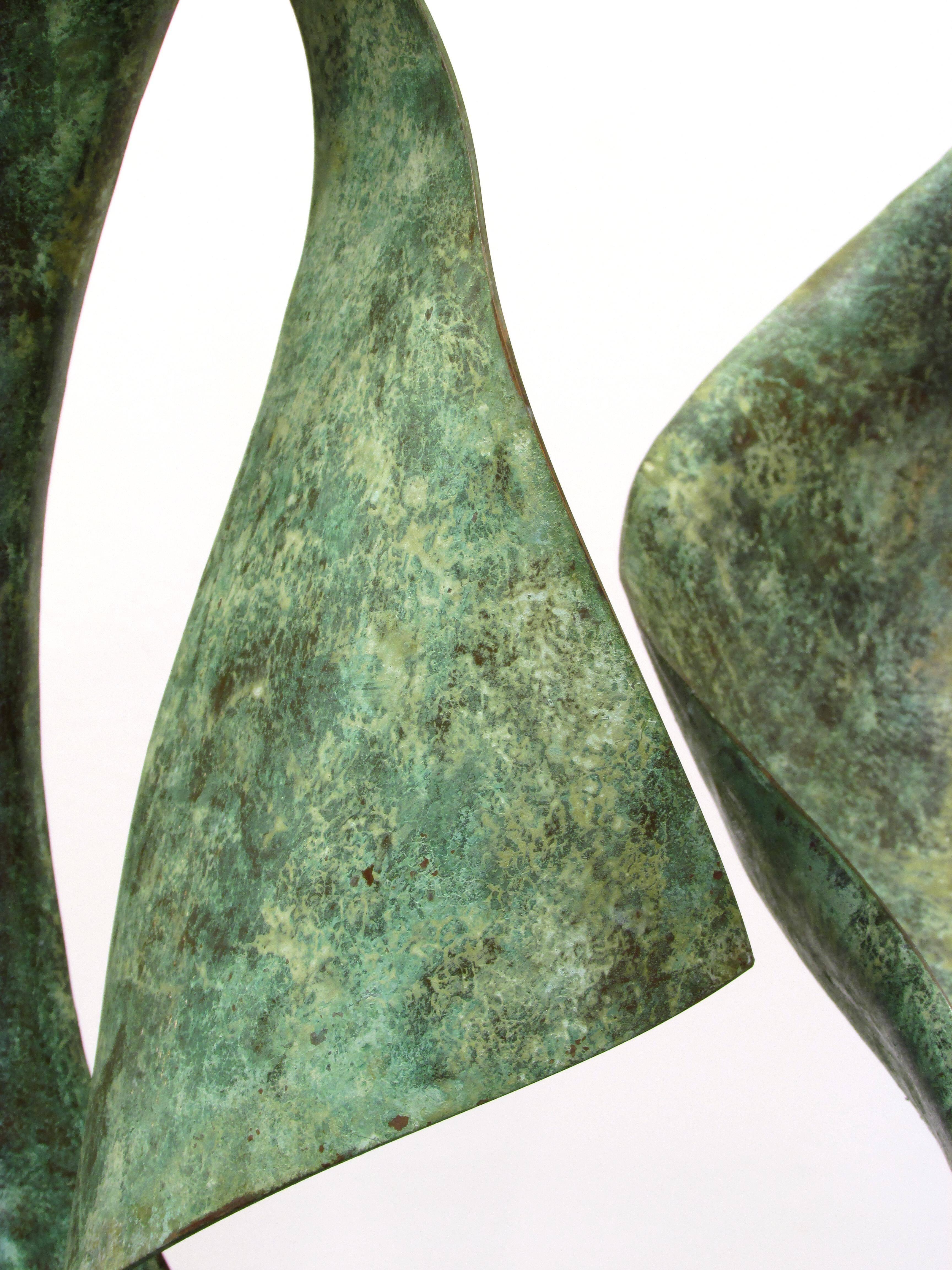Abstract Copper Sculpture 1