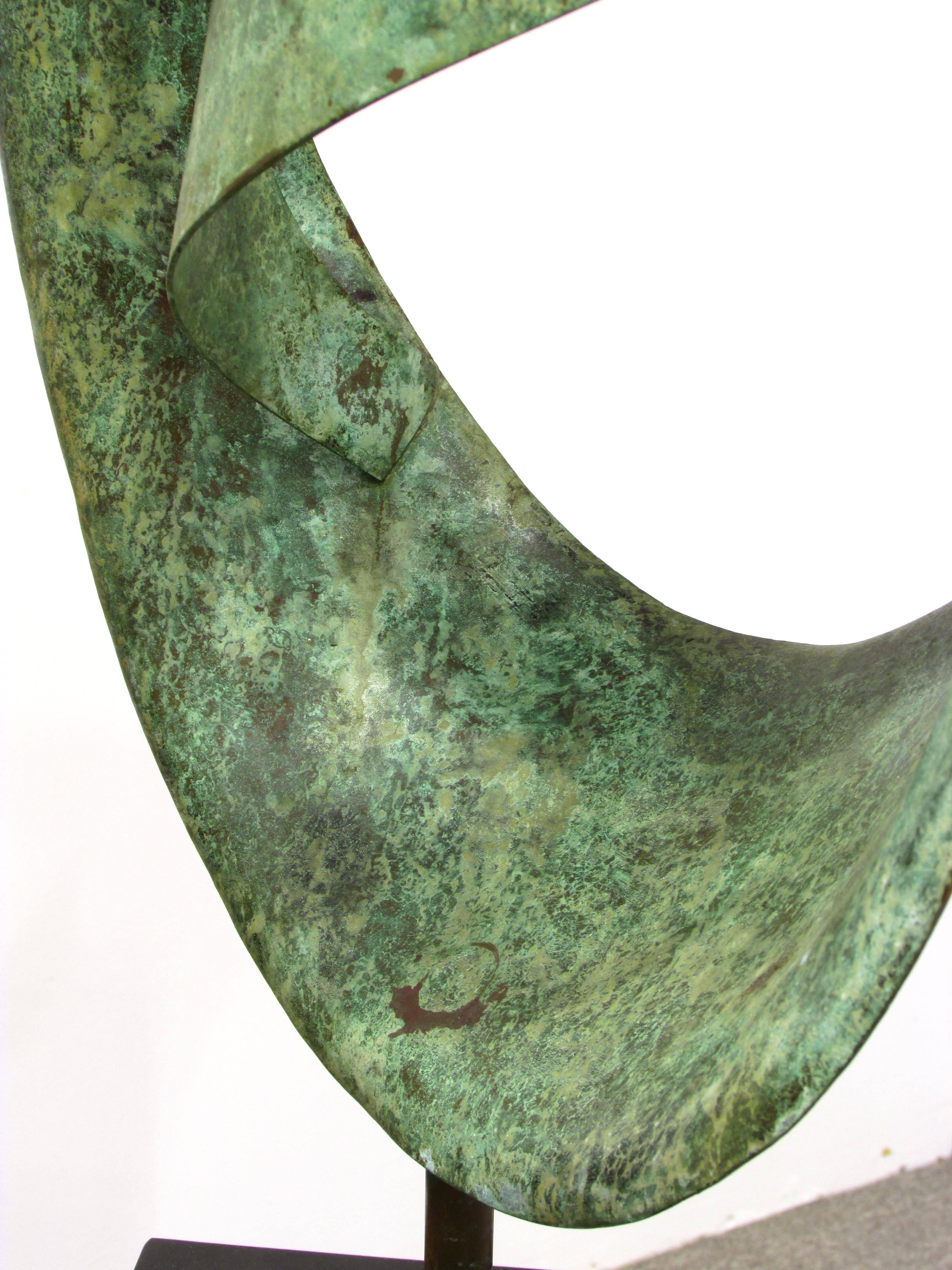 Abstract Copper Sculpture 2