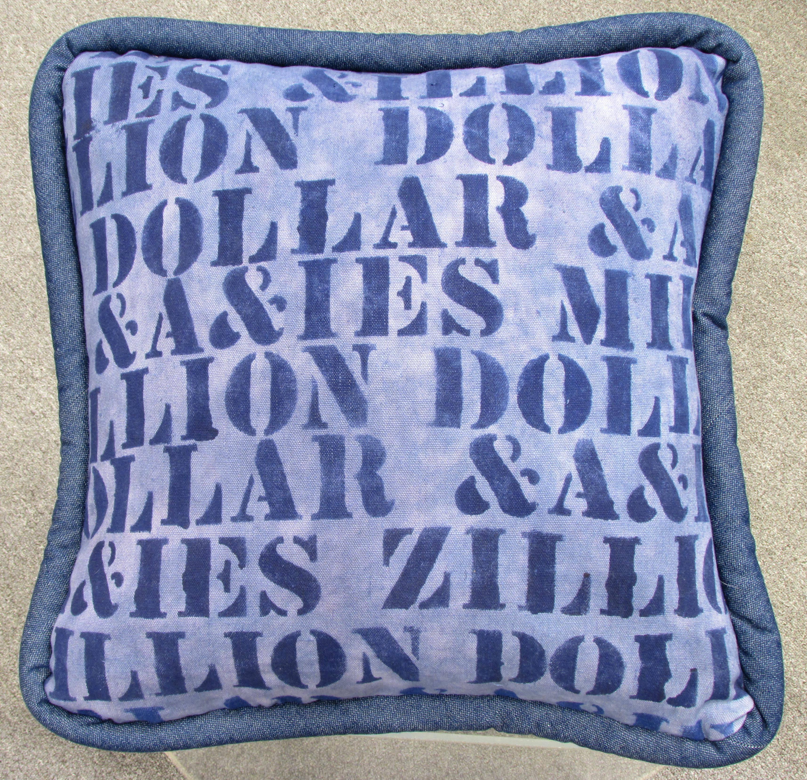 Contemporary Million Dollar Babies Pillow For Sale