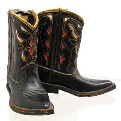 Salesman Sample Miniature Cowboy Boots