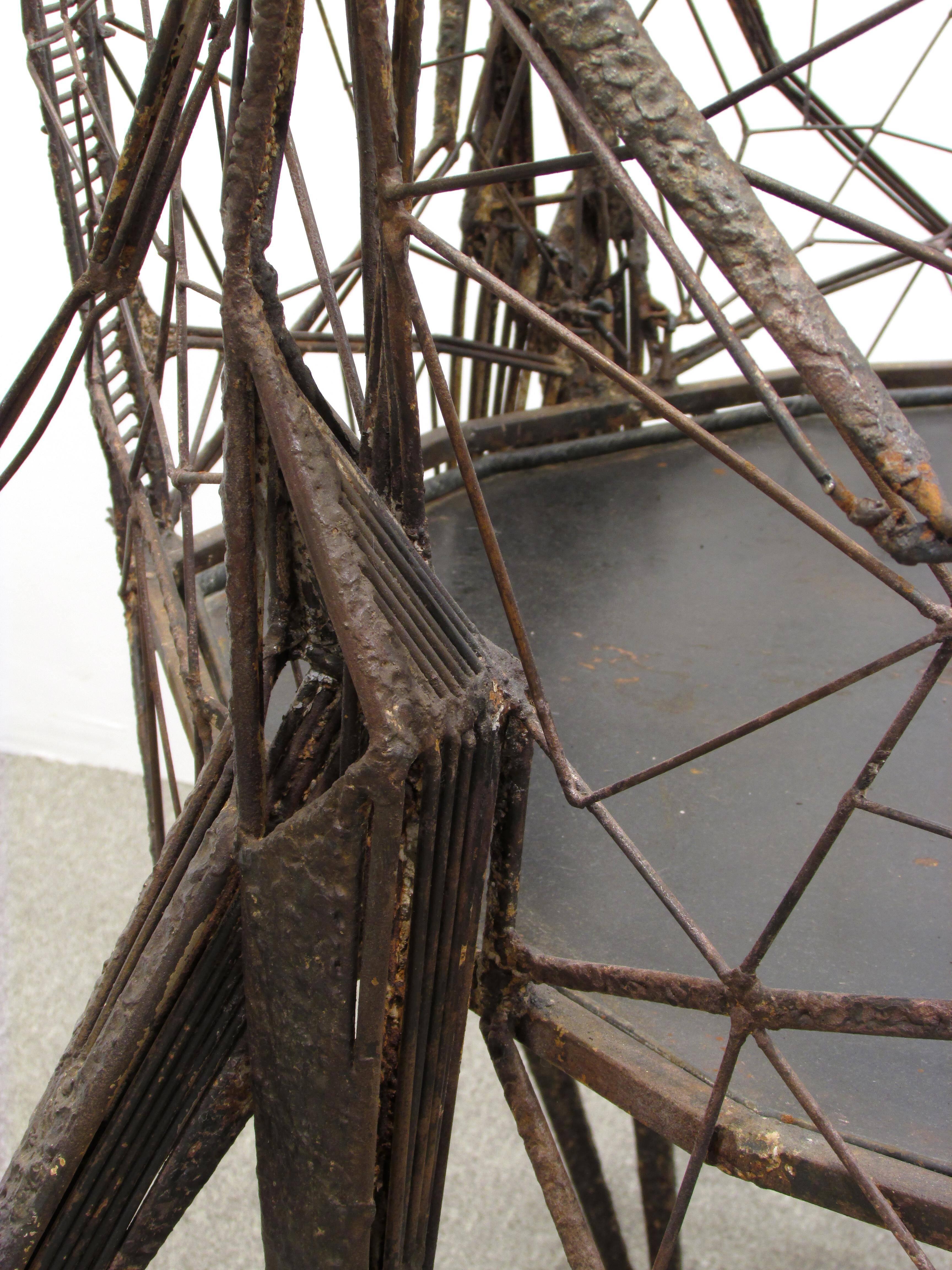 Huge Spider Web Sculptural Birdcage 2