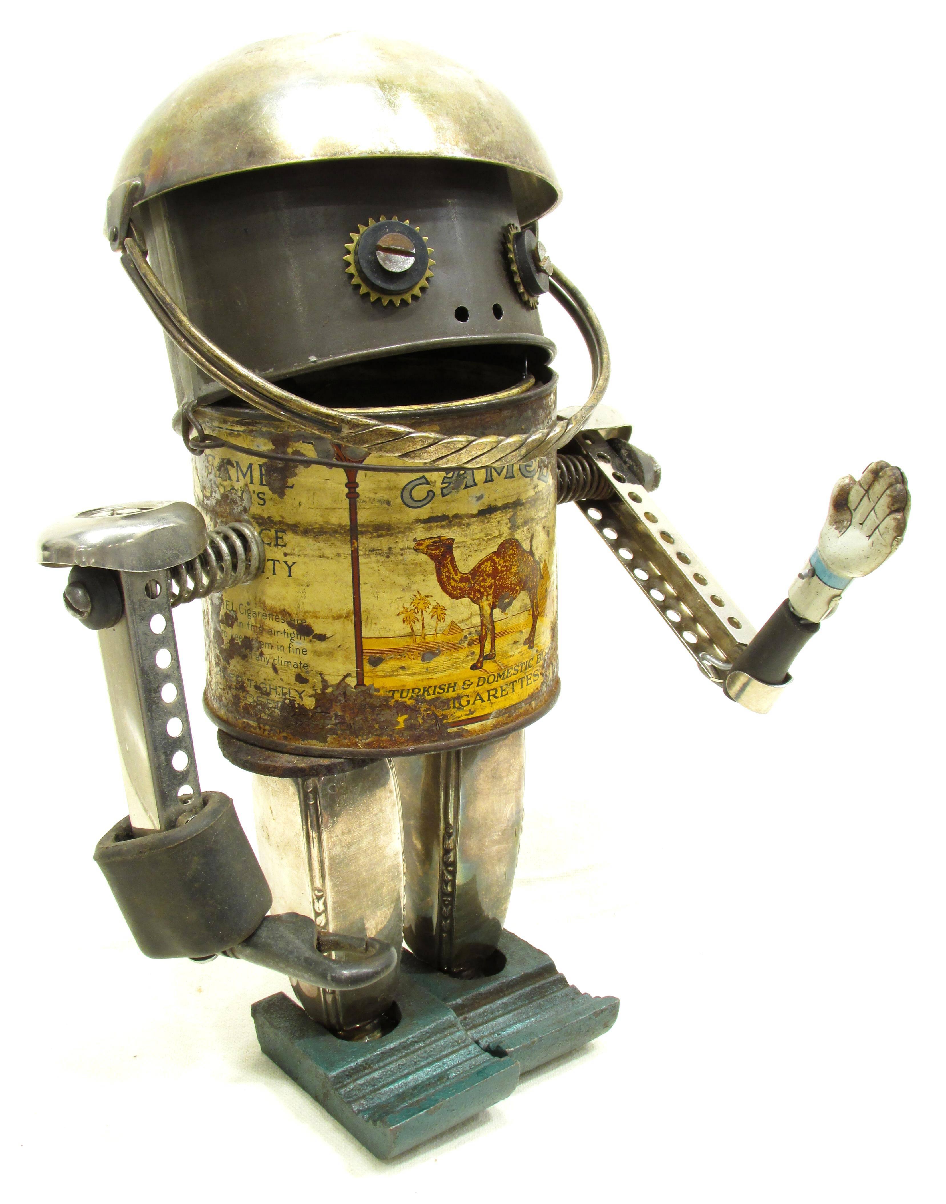 Camel Cigarettes Found Object Robot In Excellent Condition In High Point, NC