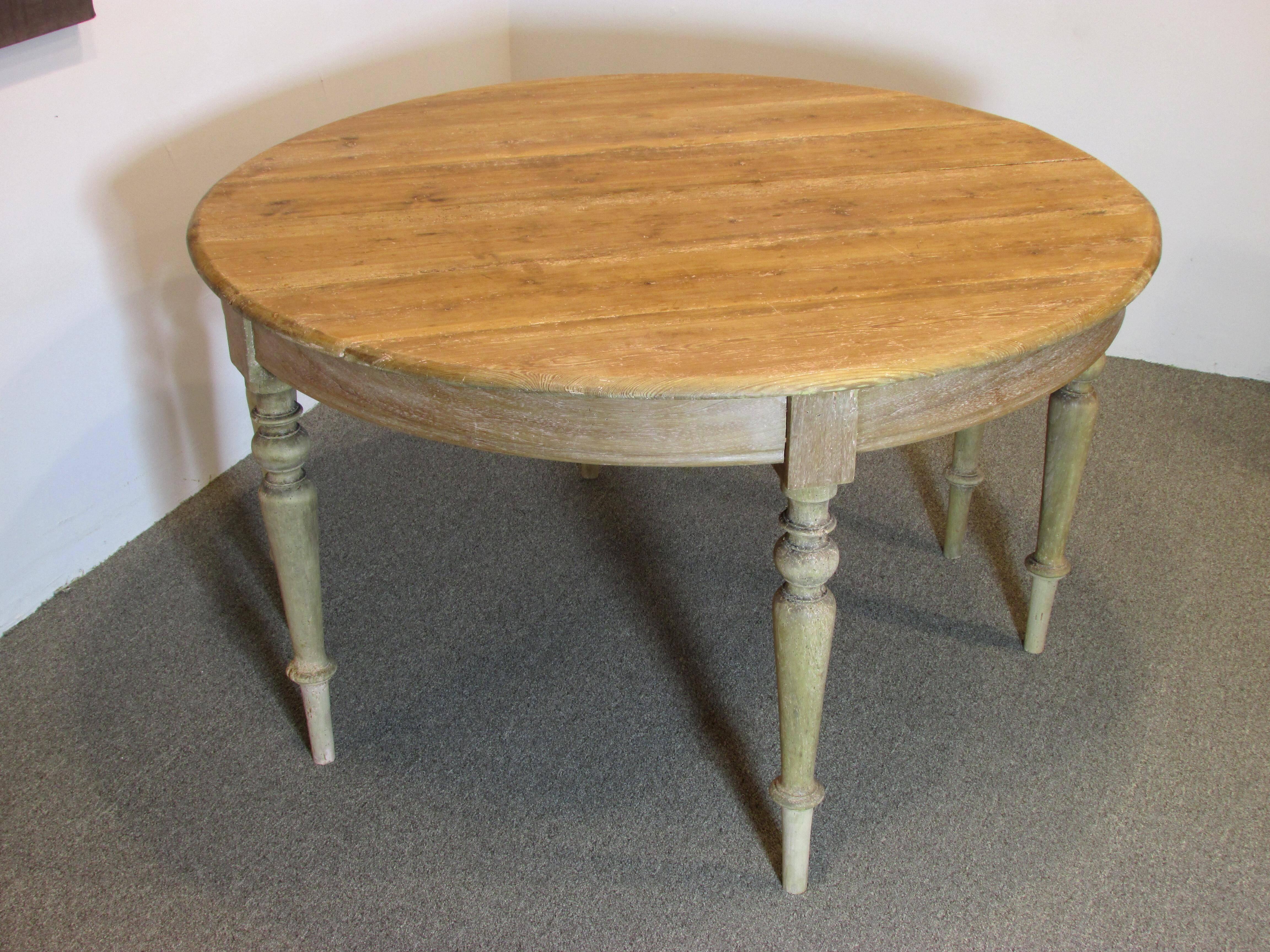 Wood Pair of Demilune Tables For Sale