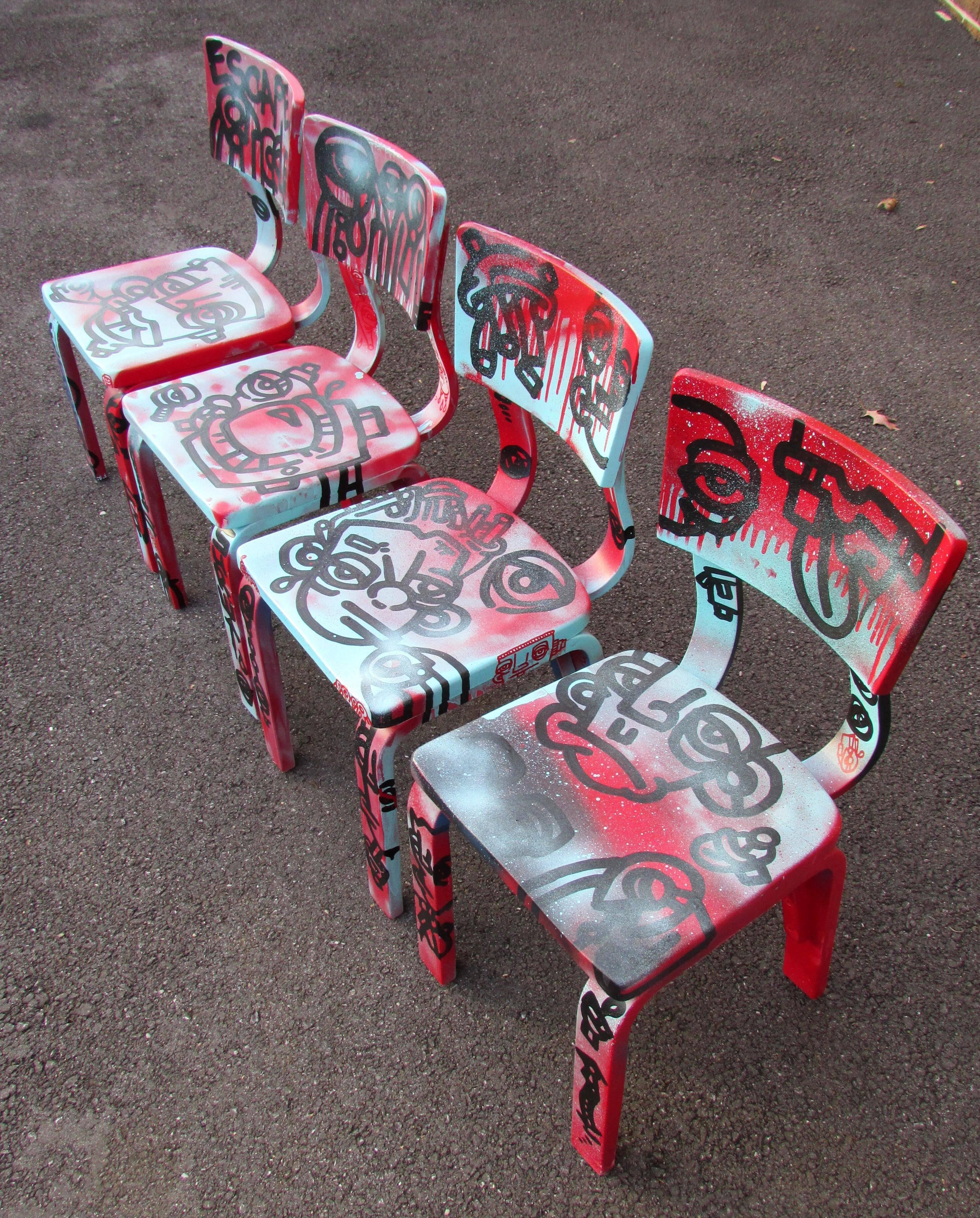 graffiti furniture for sale