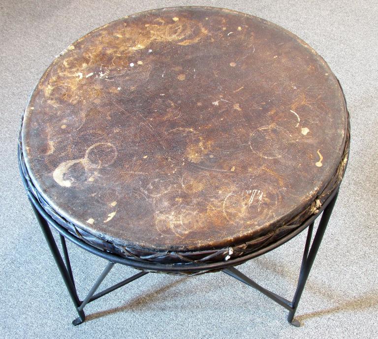 Drum Table at 1stdibs
