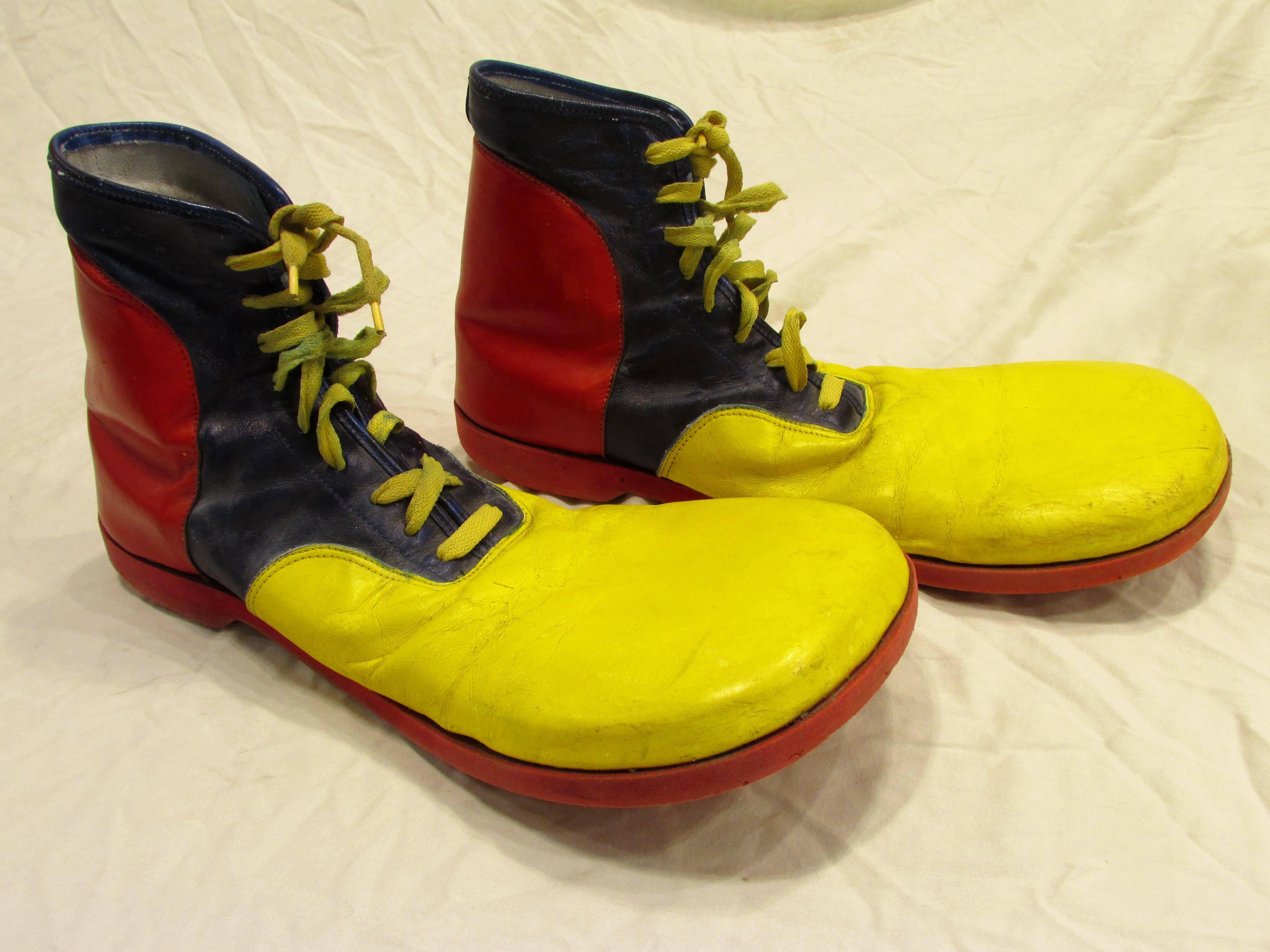 big clown shoes