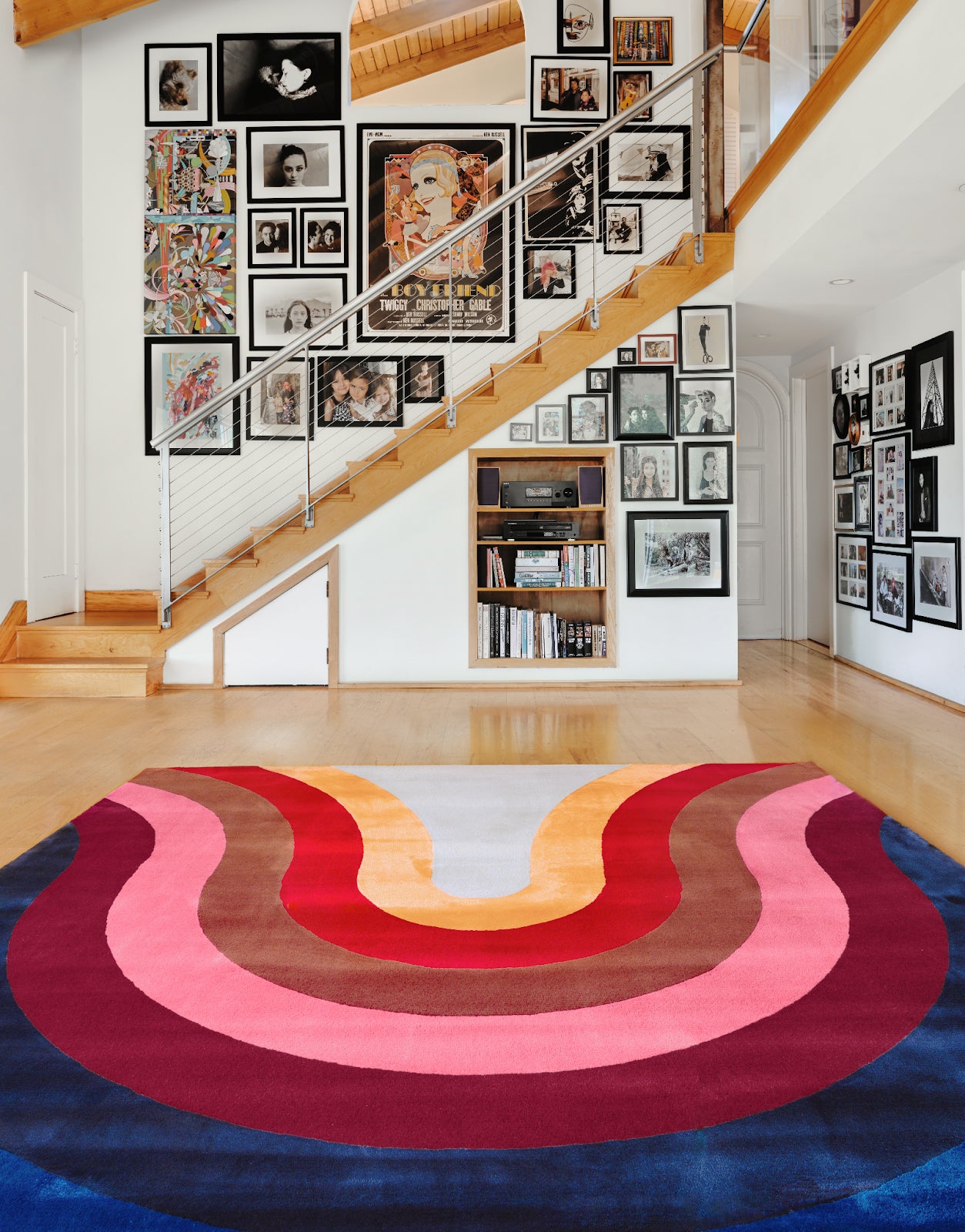 CARPEL, Handtufted Wool and Vegan Silk Rug by Laura Niubó / Large For Sale