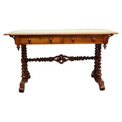 Fine Victorian Library Table