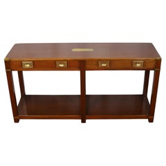 Harrods Kennedy Beautiful Military Campaign Style Sideboard