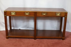 Harrods Kennedy Beautiful Military Campaign Style Sideboard