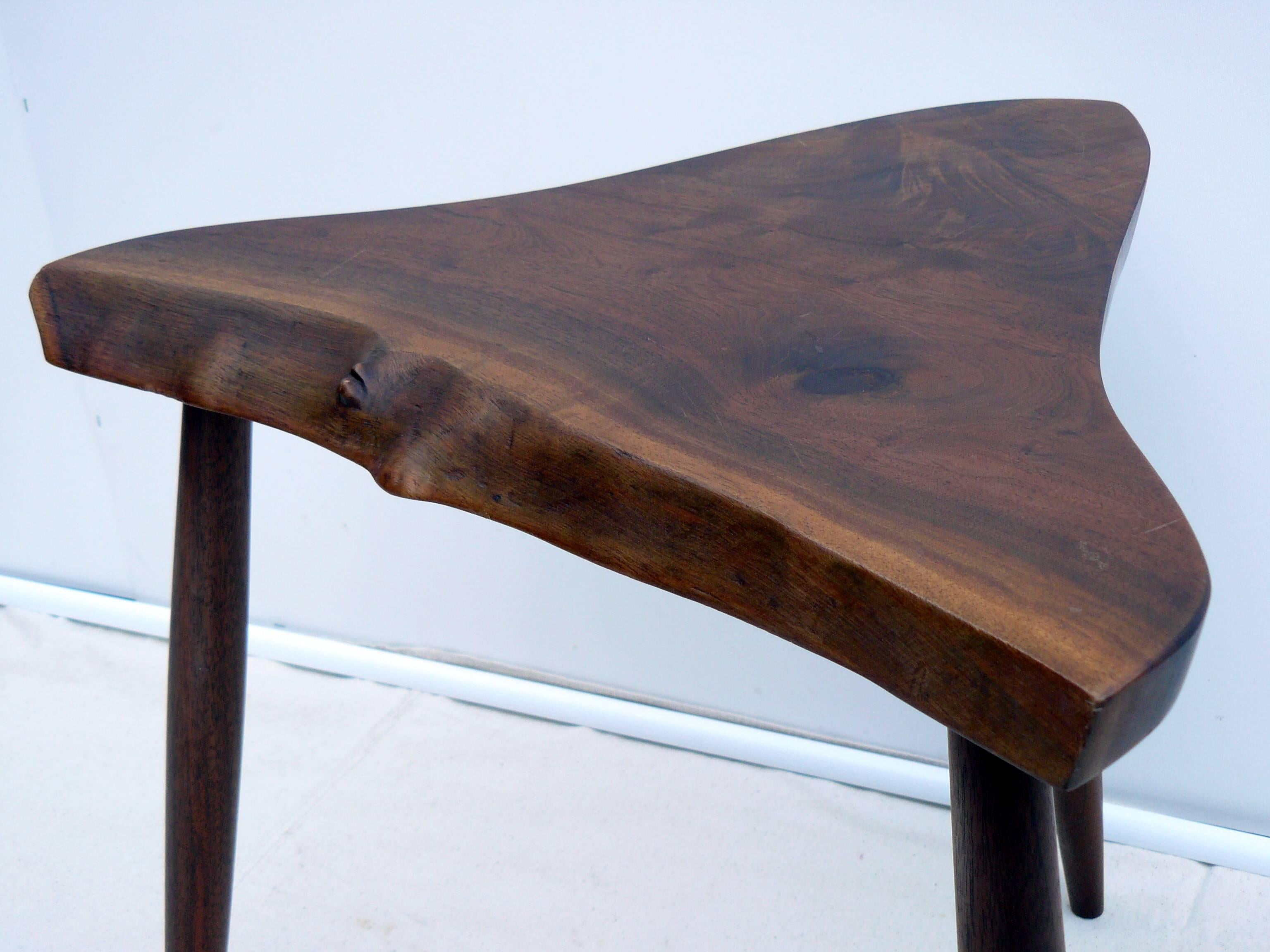 George Nakashima Wepman Side Table In Excellent Condition In Kensington, MD