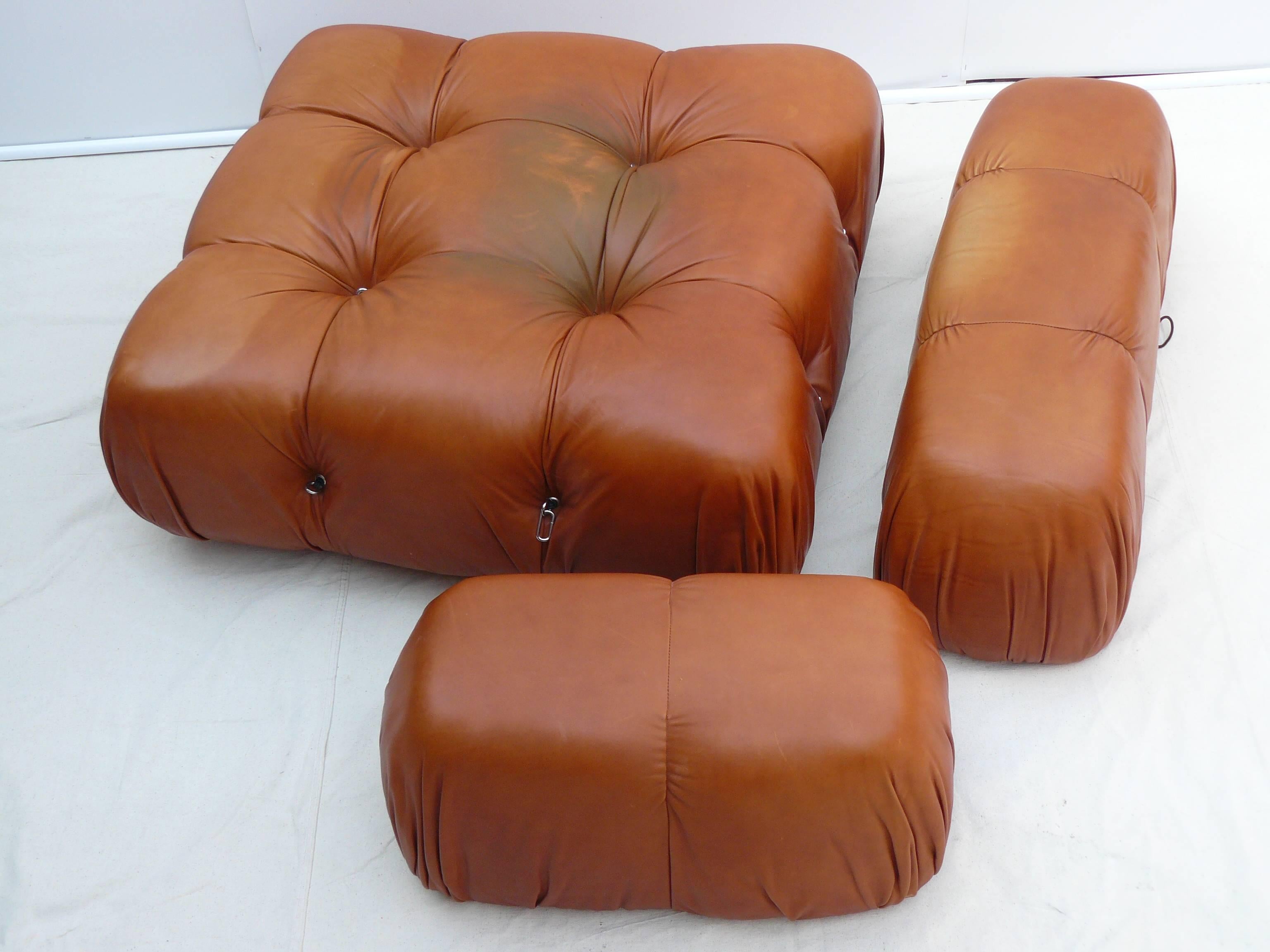 Italian Mario Bellini for B&B Italia Cameleonda Modular Sofa Chair 4