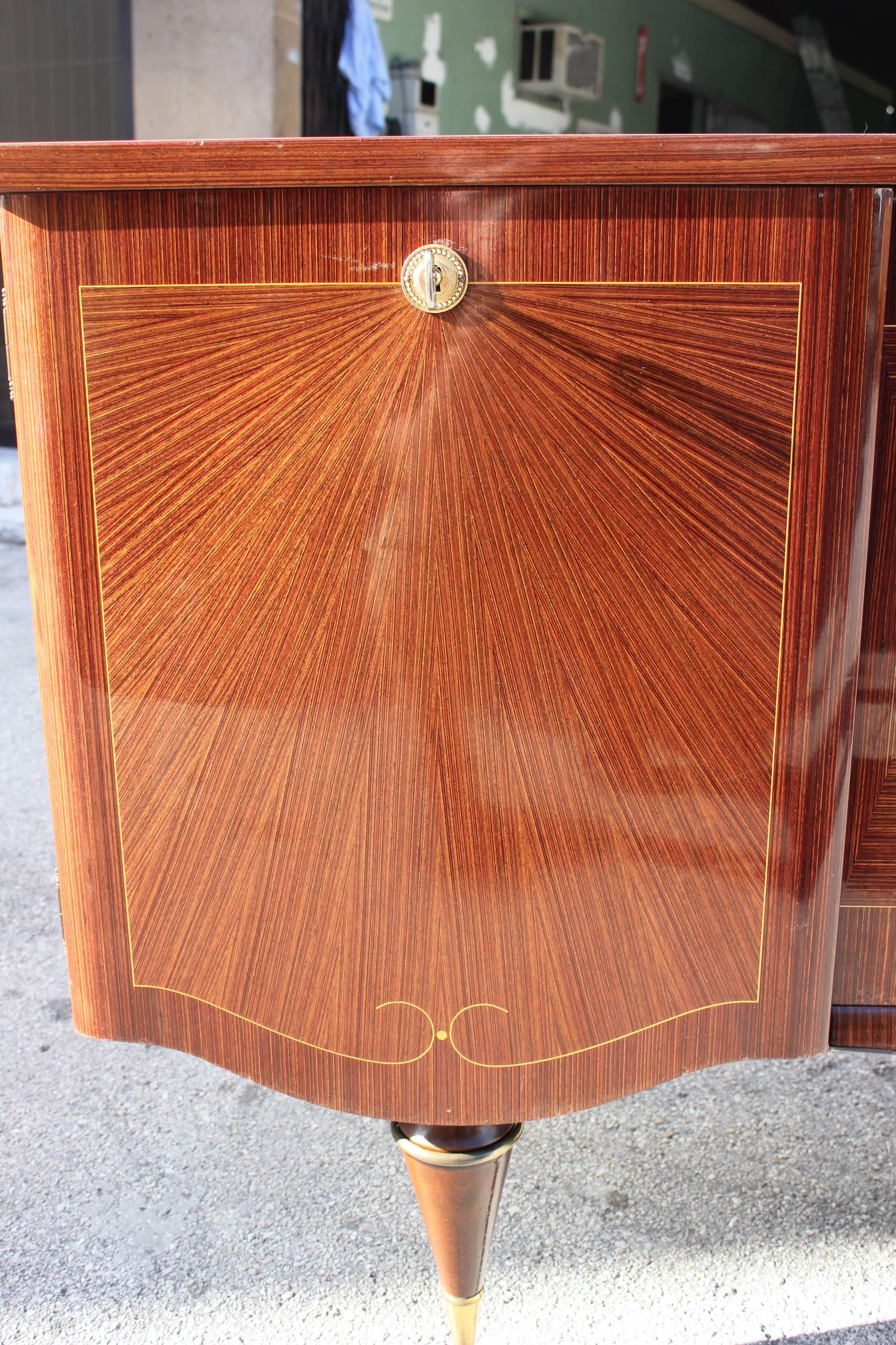 Art Deco/ Art Modern Sideboard / Buffet Macassar Ebony 