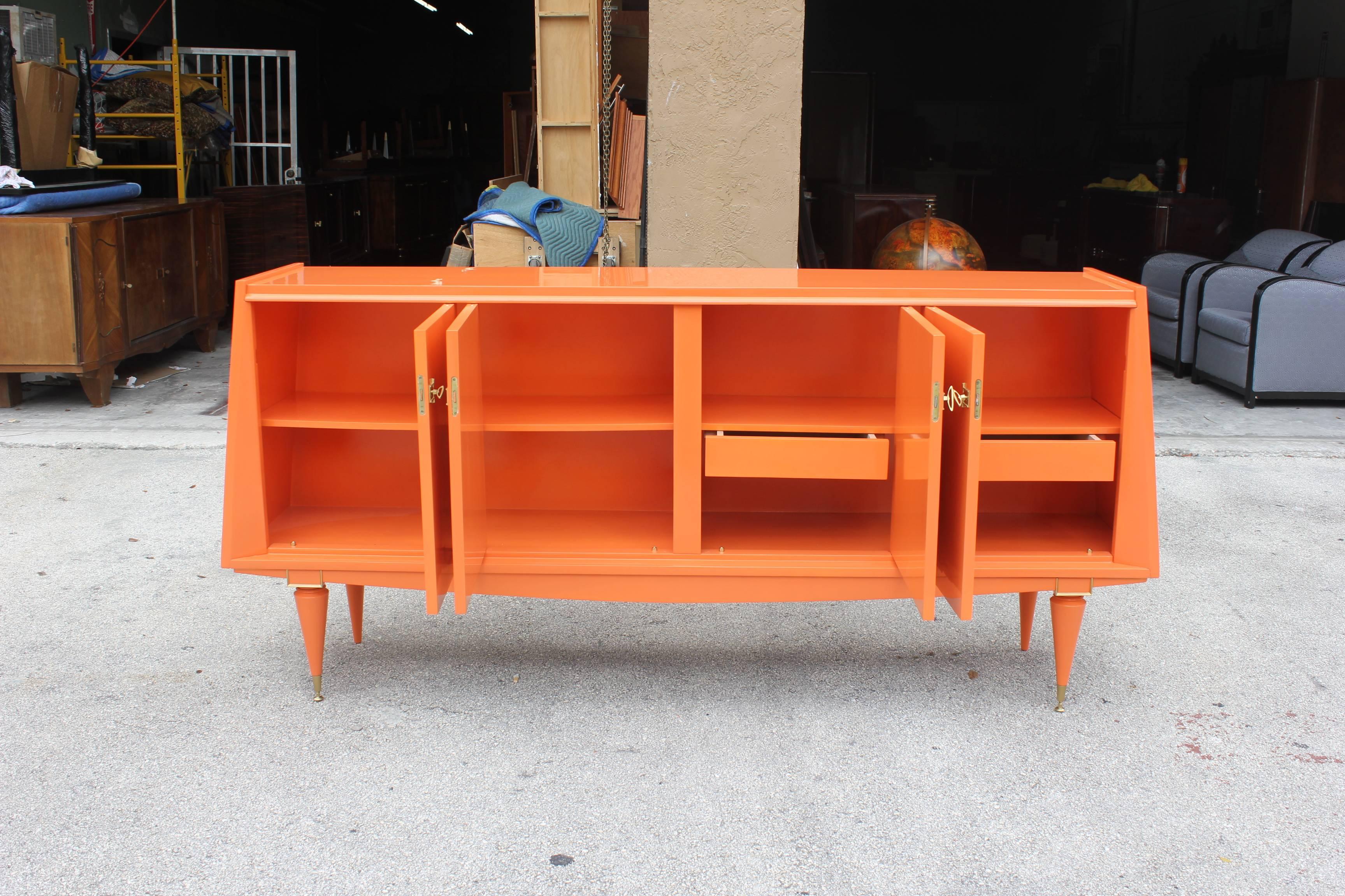 sideboard orange