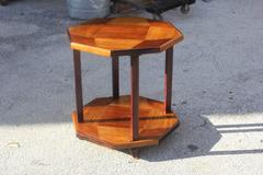 Stunning French Art Deco Octagonal Coffee Table or Gueridon, circa 1930s