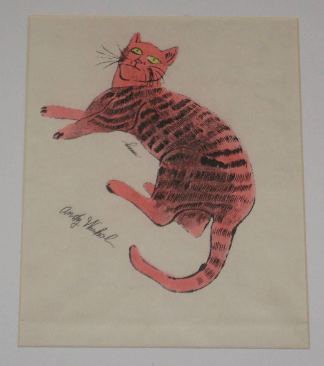 Andy Warhol, American, 1928-1987. 25 Cats Name[d] Sam and One Blue Pussy, 