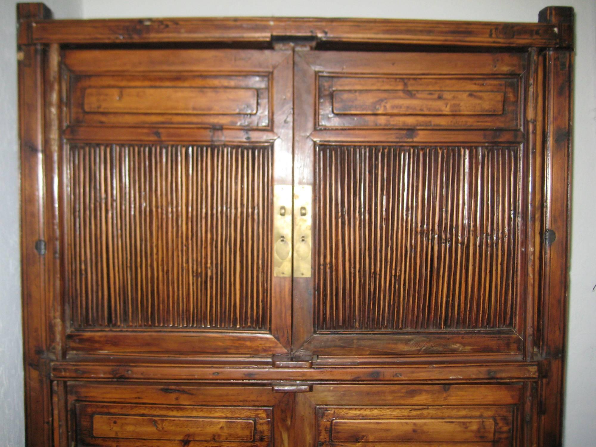 Qing 19th Century Chinese Kitchen Cabinet For Sale
