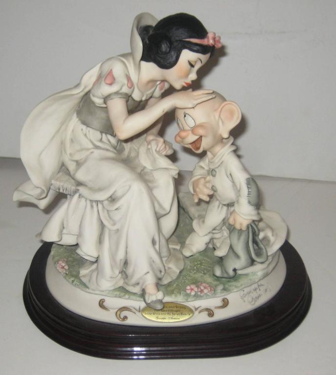 Collection of Four Giuseppe Armani Disney Character Figurines at 1stDibs