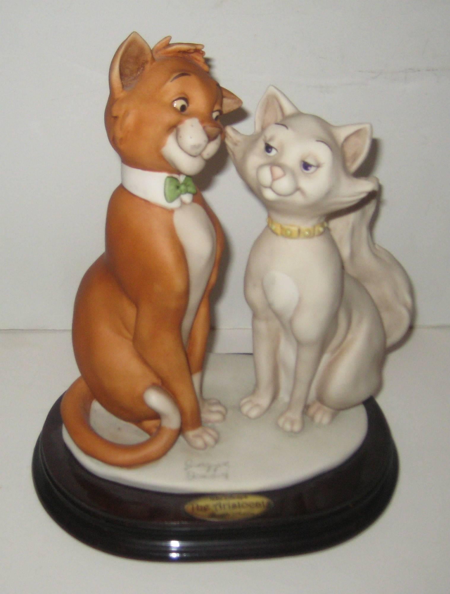 Collection de quatre figurines de personnages Disney Giuseppe Armani ; Les Aristocrates 2023C - 9