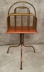 English Brass and Oak Canterbury