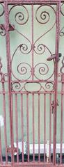 Pair of Antique Iron Driveway or Garden Gates