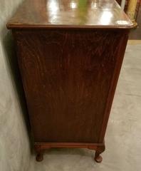 Antique Queen Anne Mahogany Five-Drawer Chest