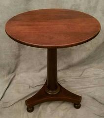 Empire Mahogany Tilt-Top Table