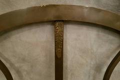 Pair of Antique Brass Single Beds