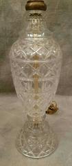 Waterford Style Crystal Table Lamp