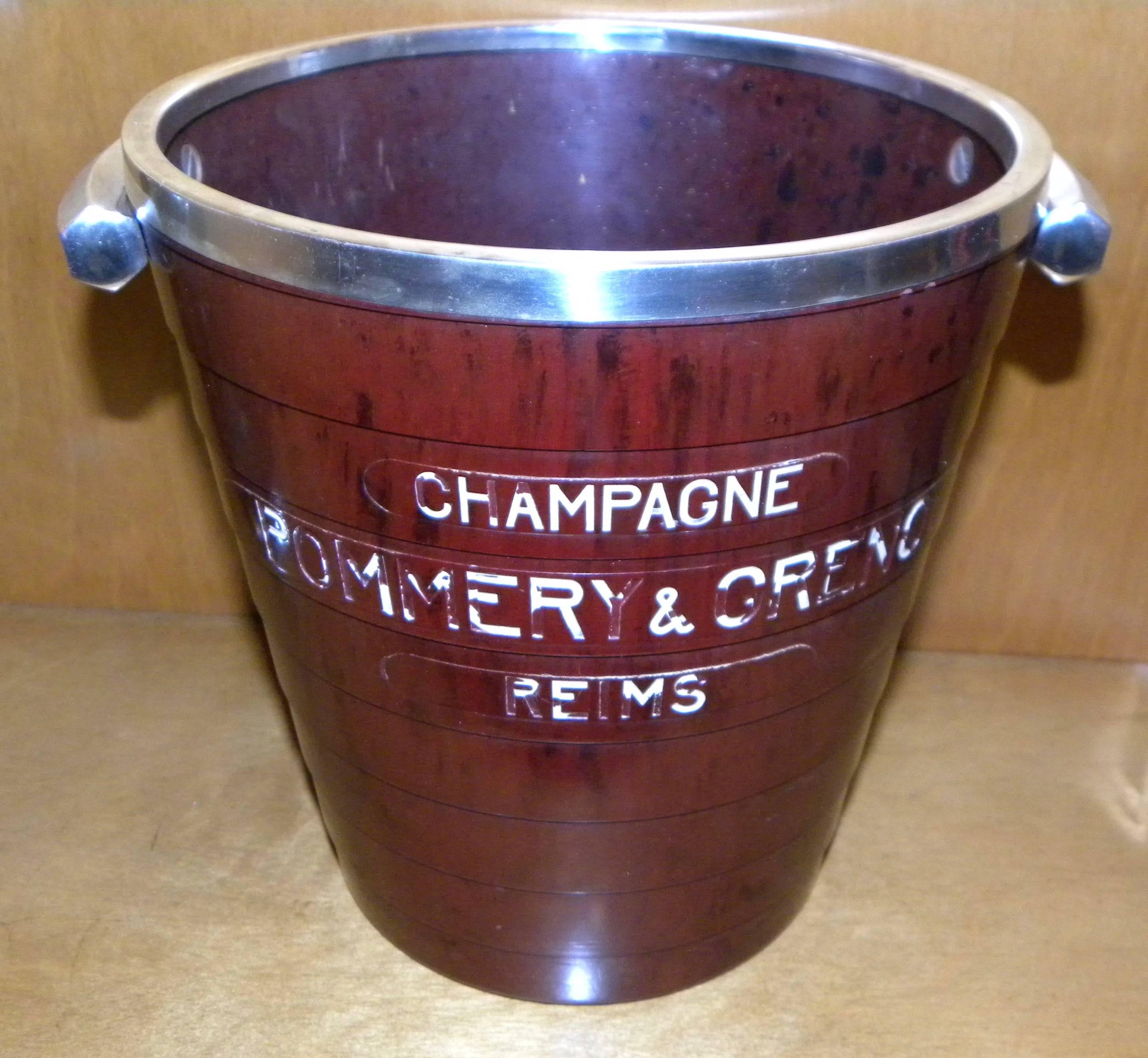 Mid-20th Century Rare French Art Deco Bakelite Champagne Bucket