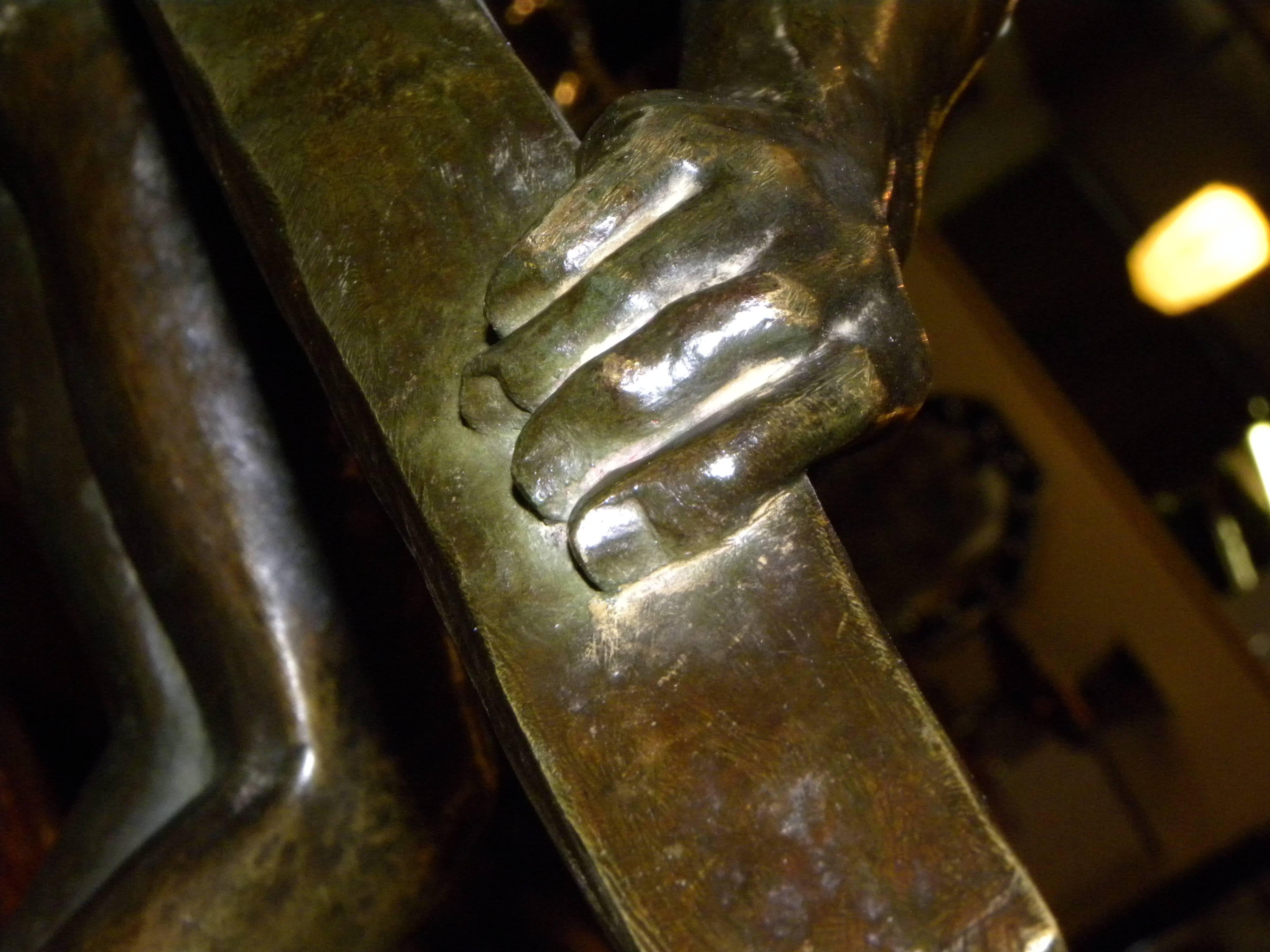 Bronze Art Deco Sculpture of a Boatman by Georges Gori