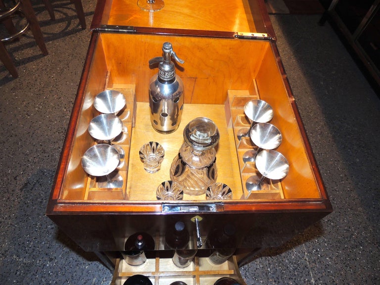 Art Deco FlipTop Cocktail For Sale at 1stDibs vintage flip